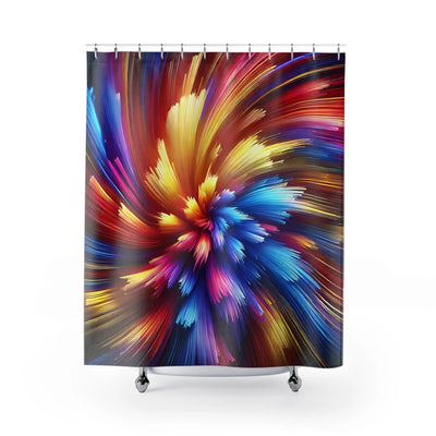 The Aura Effect Shower Curtains