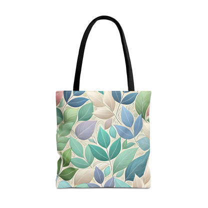 Pastel Leaf Tote Bag