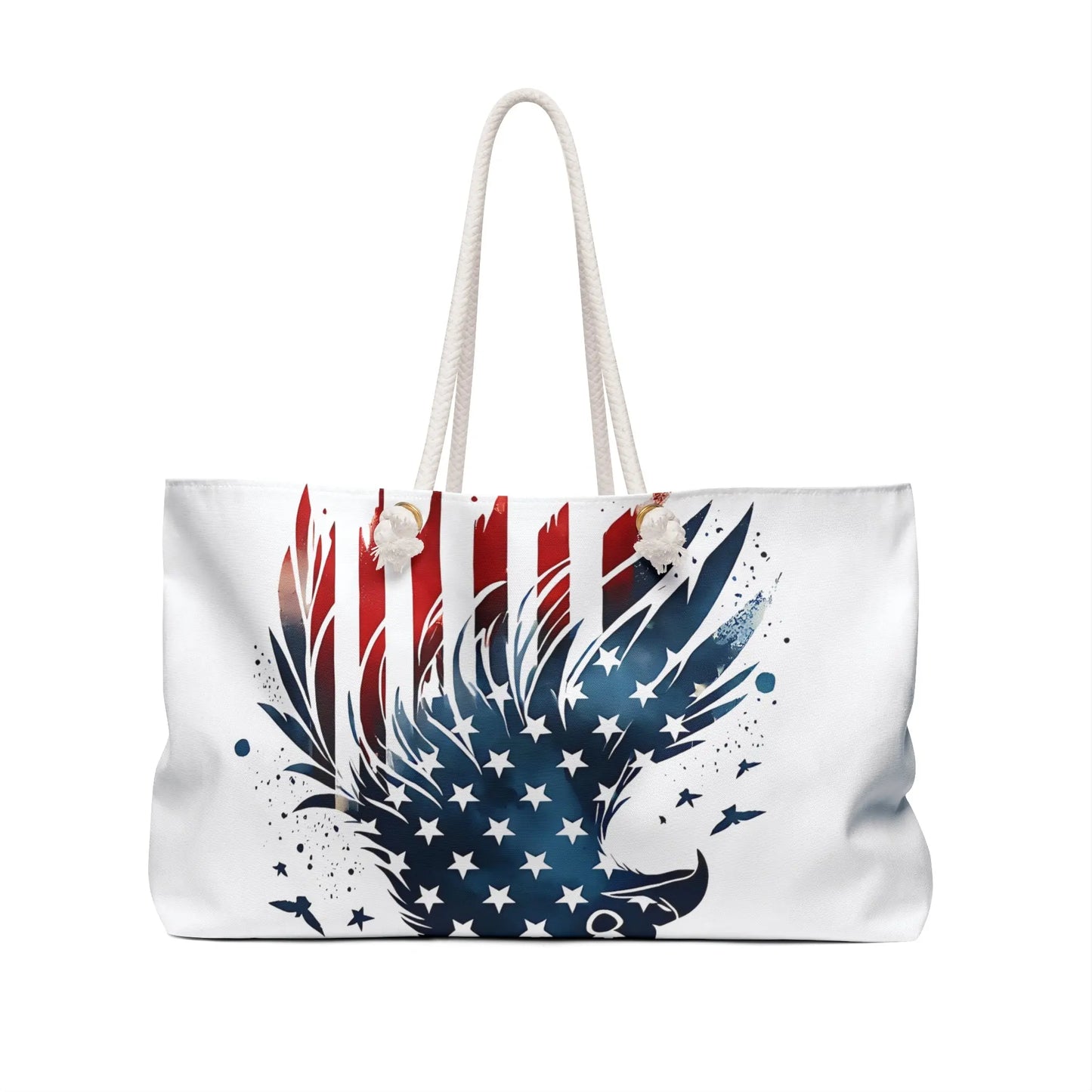 Patriotic Eagle Weekender Bag