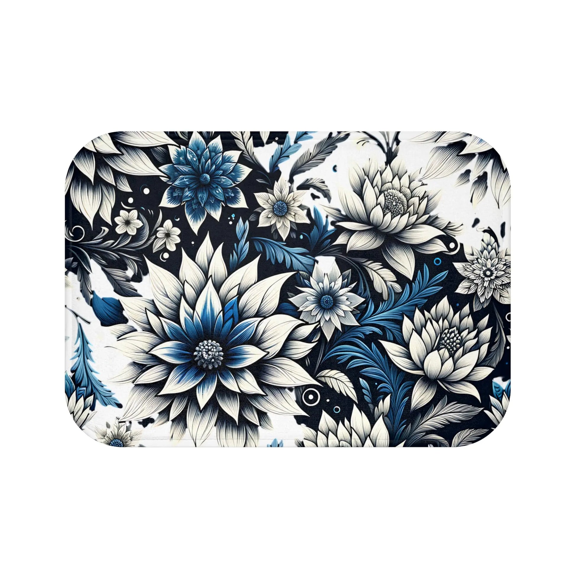 Floral Elegance Bath Mat