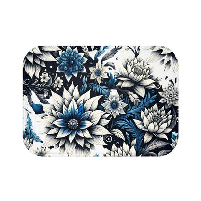 Floral Elegance Bath Mat