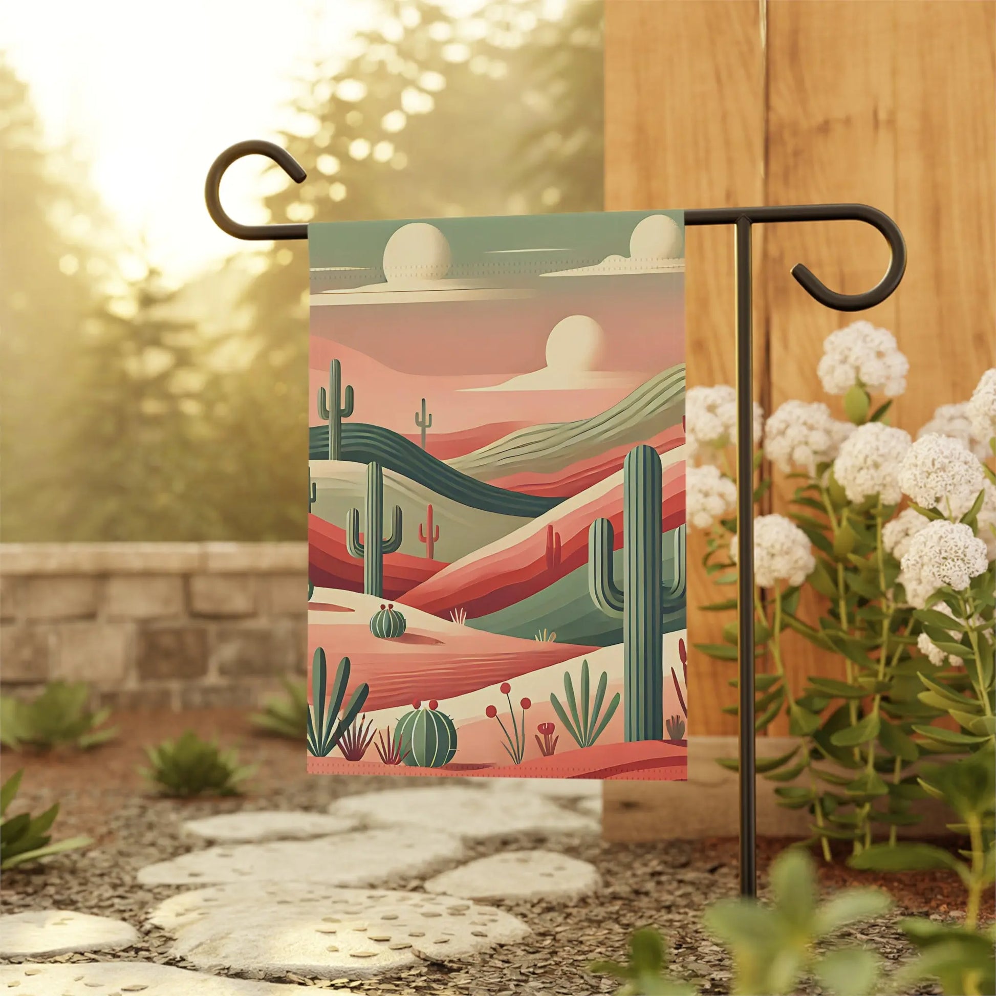 Desert Vibes Garden Banner