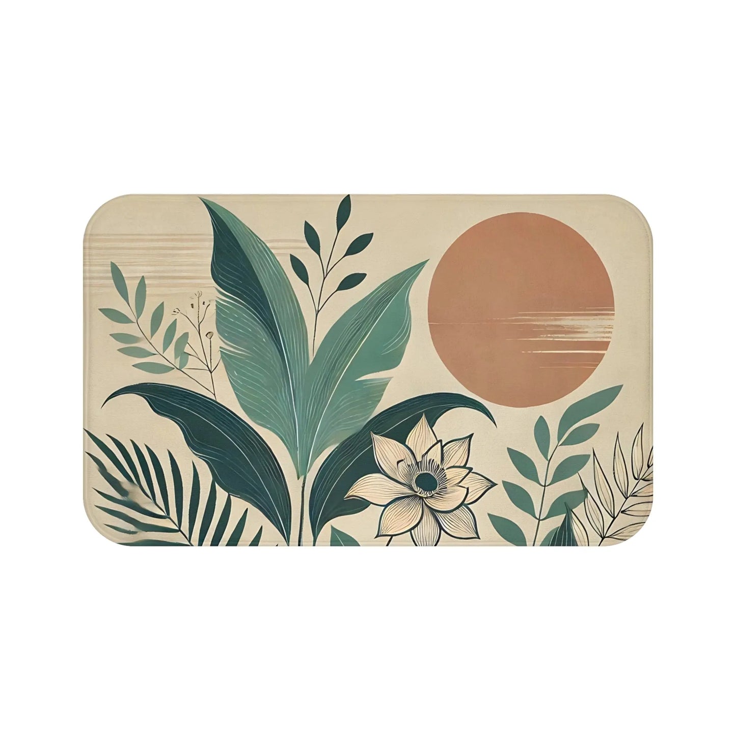 Botanical Bath Mat