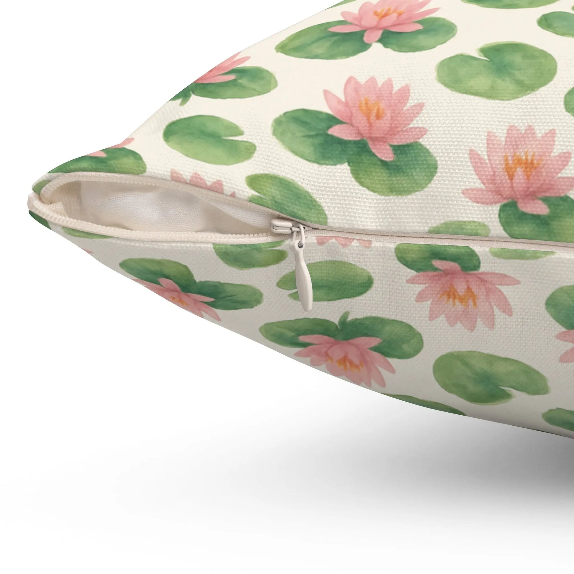 Lotus Blossom Decorative Pillow