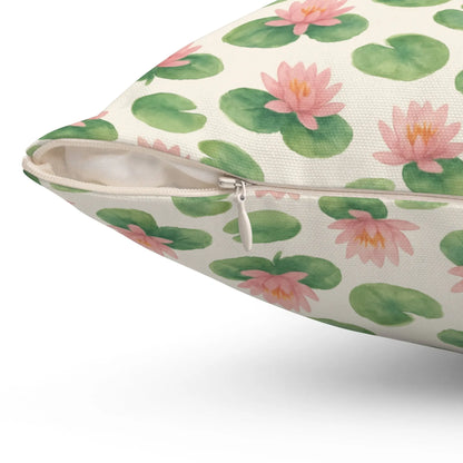Lotus Blossom Decorative Pillow