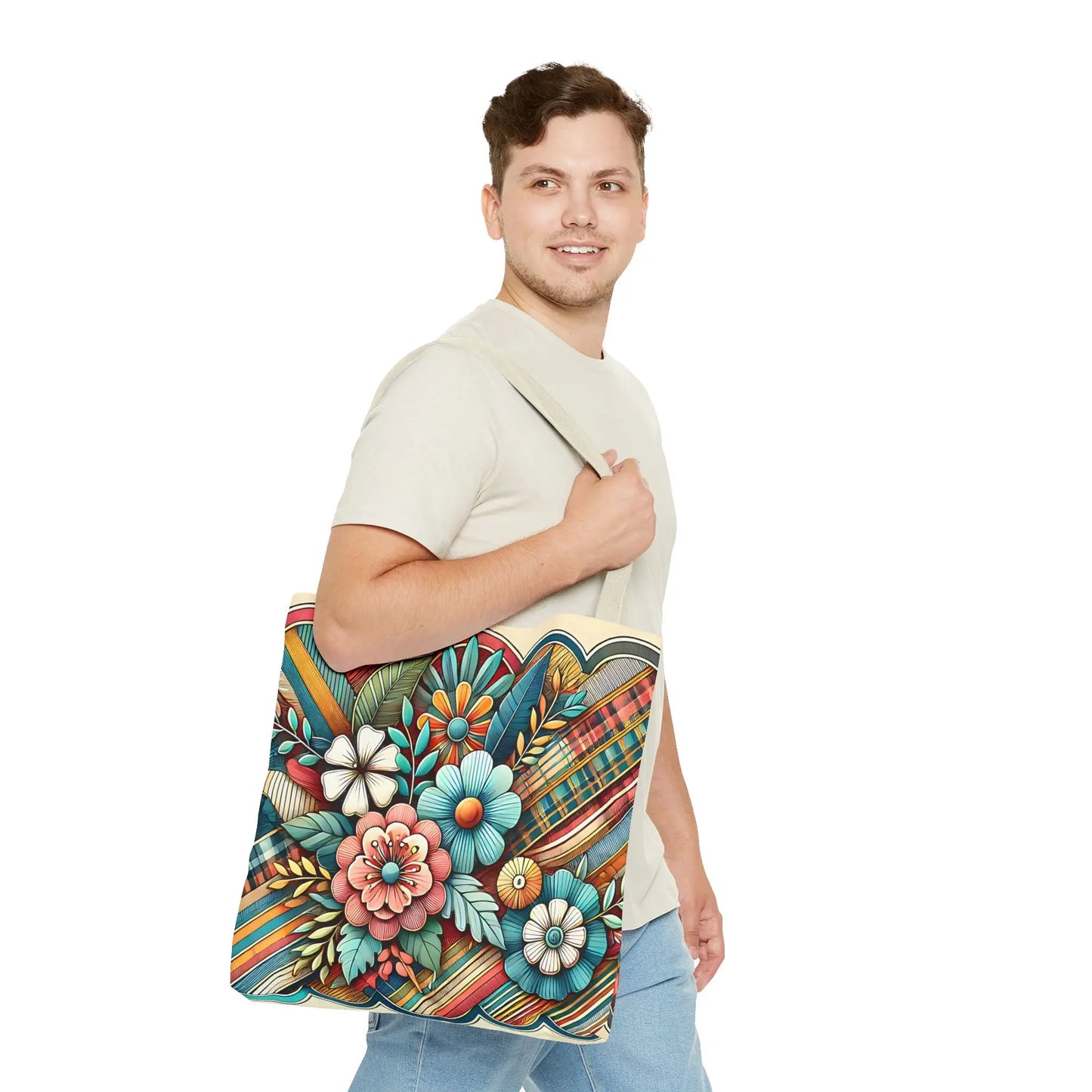 Vintage Style Tote Bag