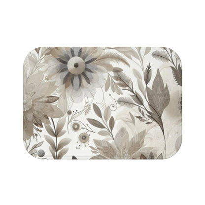Elegant Floral Bath Mat