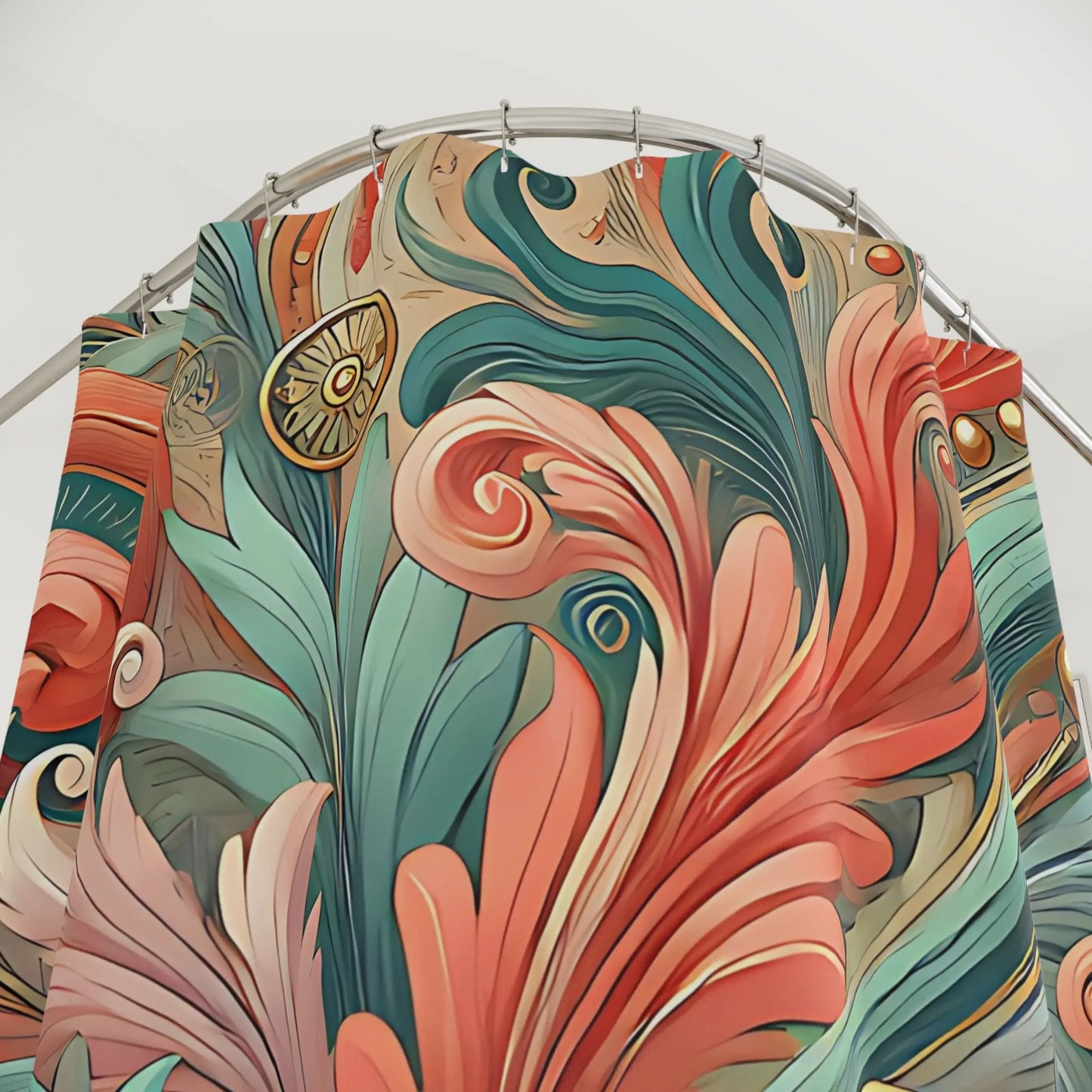 Swirl Shower Curtains