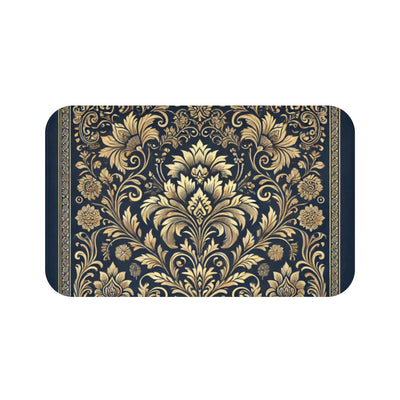 Elegant Floral Bath Mat