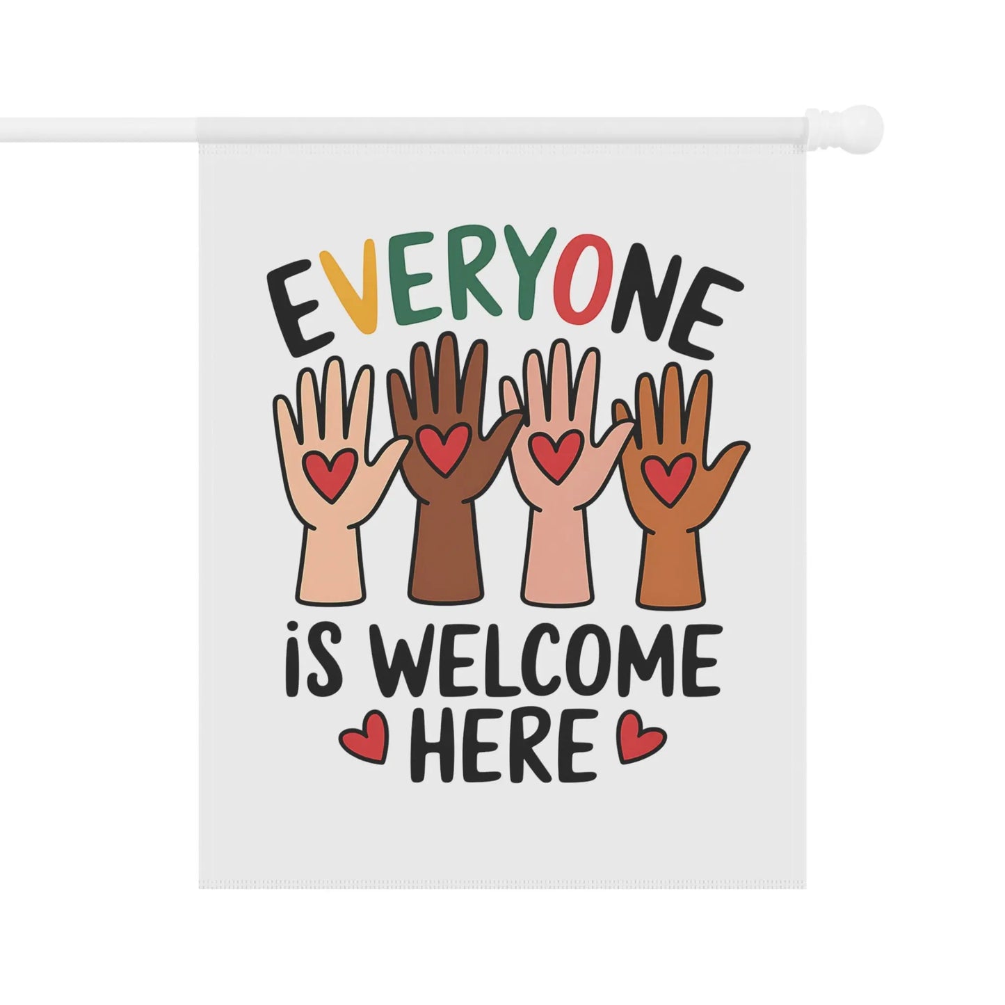 Welcome Here Garden Banner