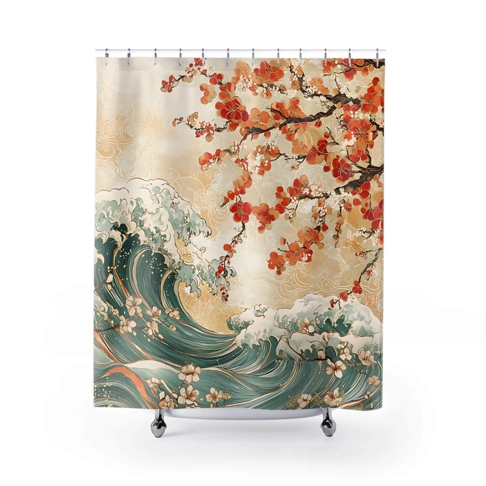 Cherry Blossom Shower Curtain