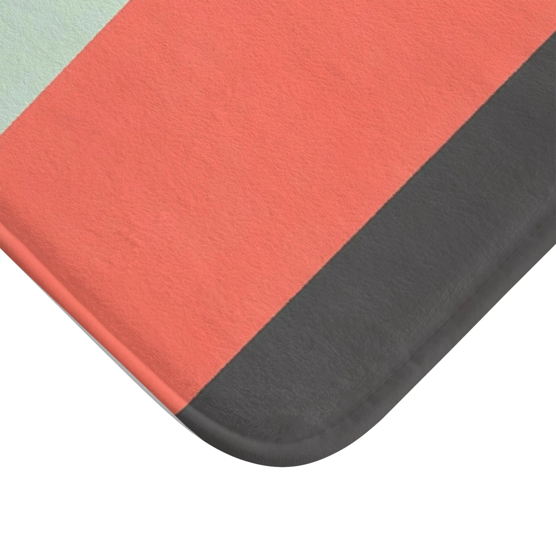 Retro Color Block Bath Mat
