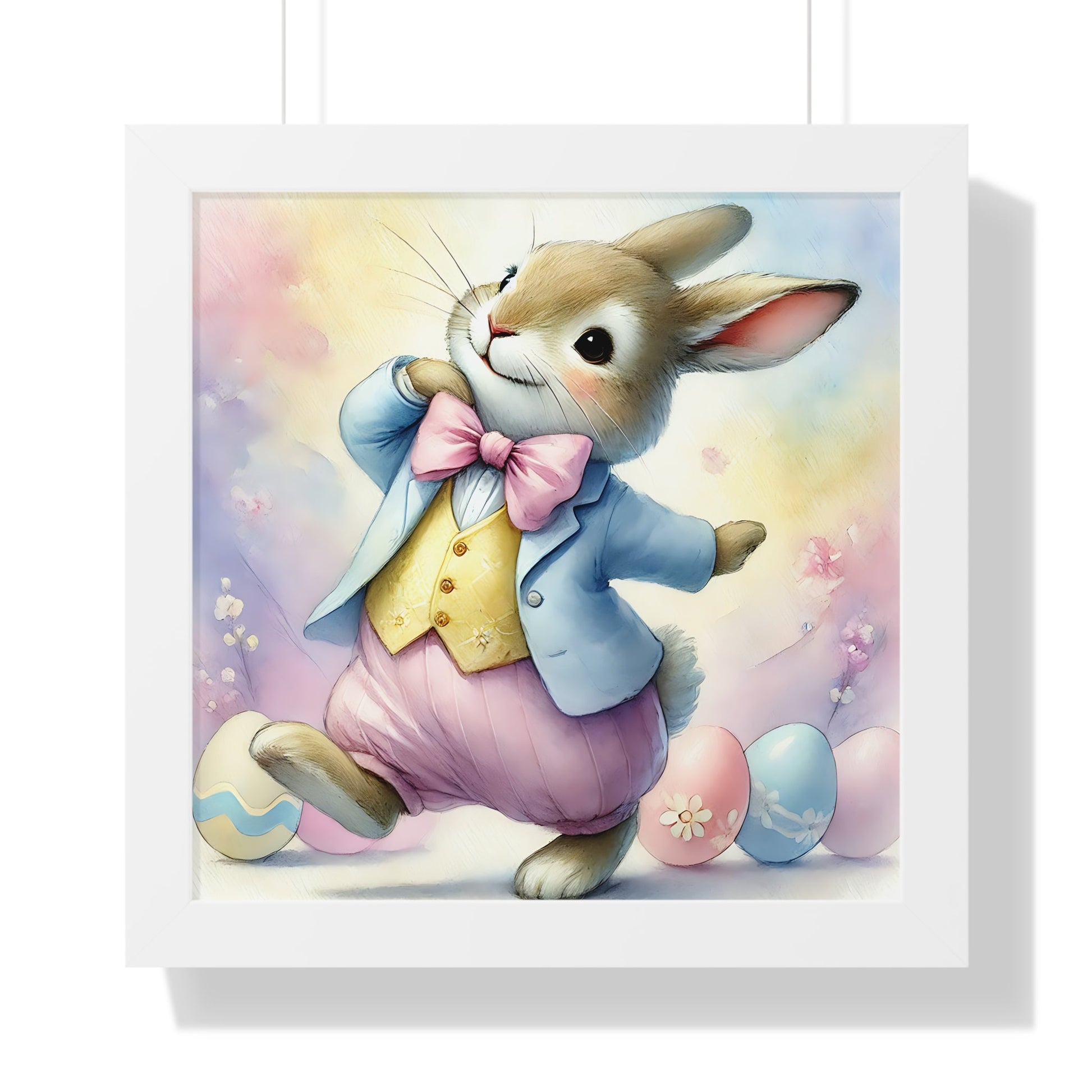 Easter Bunny Parade Wall Art