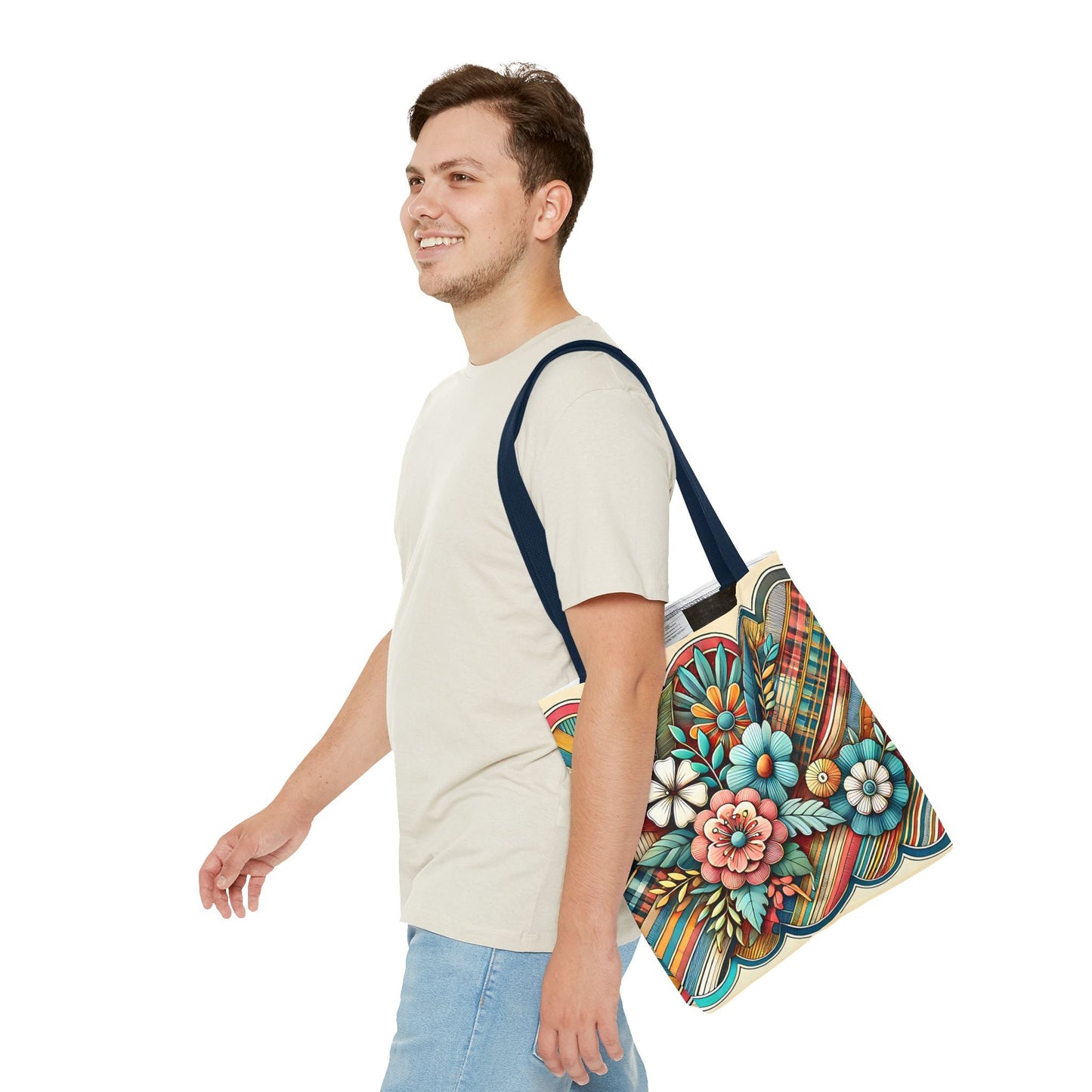 Vintage Style Tote Bag