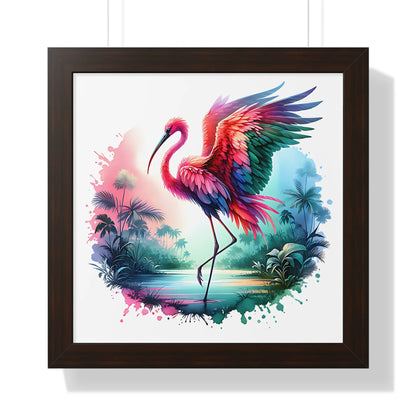 Vibrant Flamingo Art Print