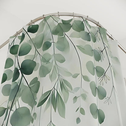 Botanical Modern Shower Curtain