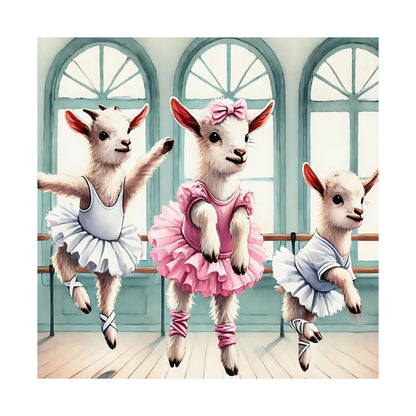Ballet Goat Art Print