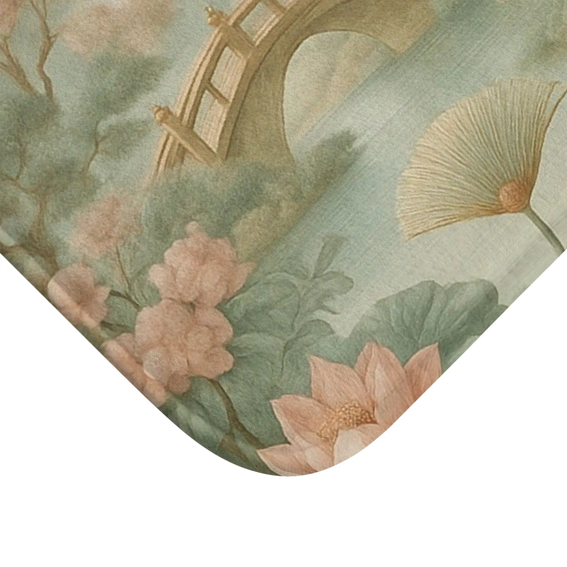 Elegant Oriental Bath Mat
