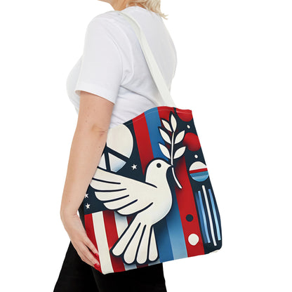 Peaceful Dove Tote Bag | Eco-Friendly Shopping Bag, Gift for Nature Lovers, Travel Tote, Festival Essential, Bohemian Style