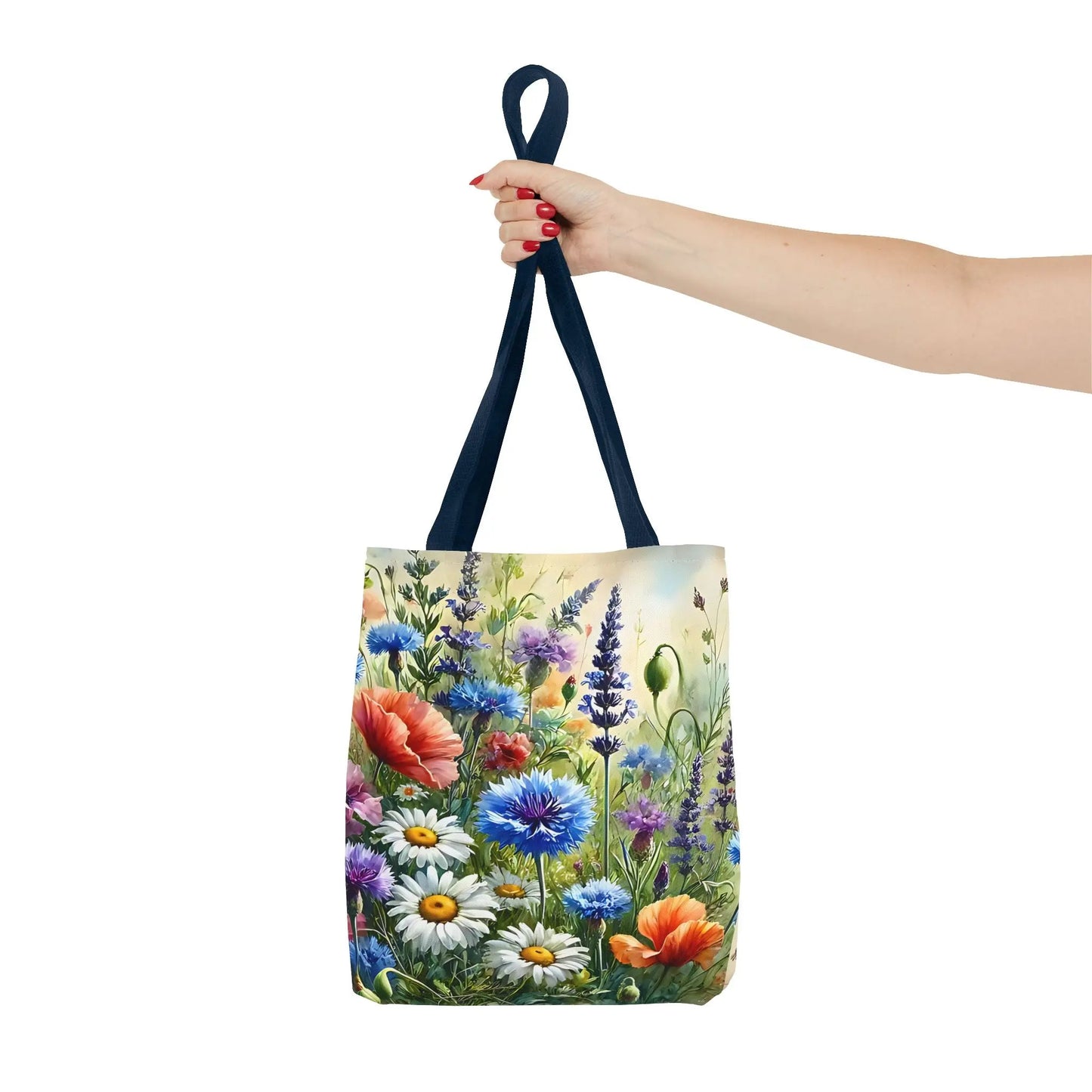 Vibrant Floral Tote Bag