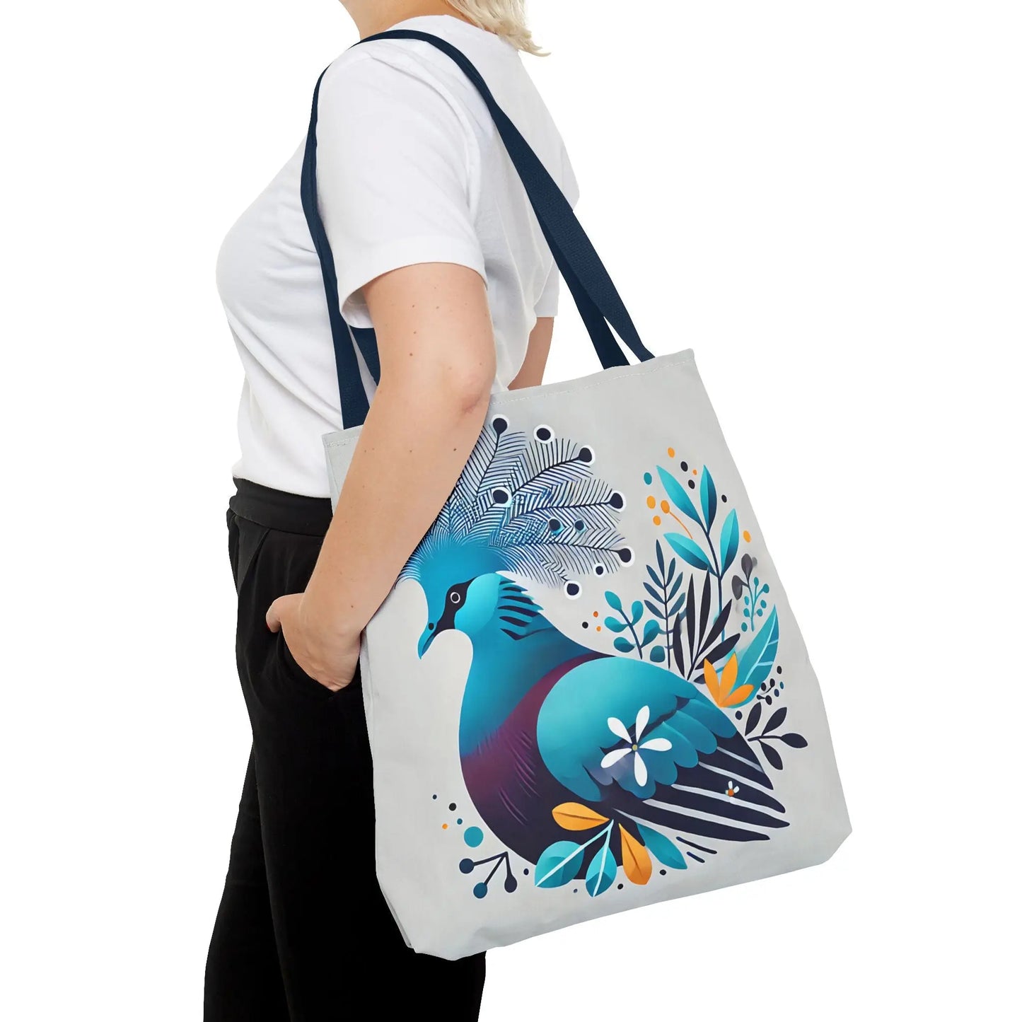Crowned Pigeon Tote Bag
