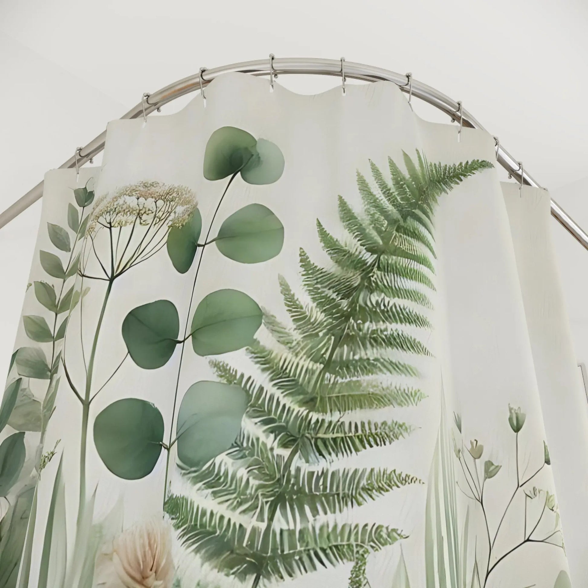 Botanical Fern Shower Curtain