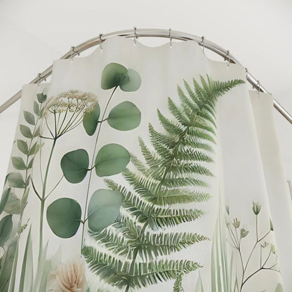 Botanical Fern Shower Curtain