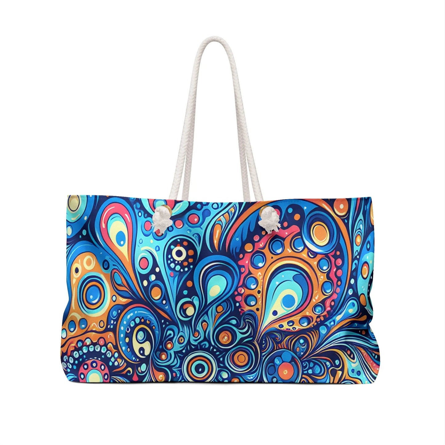 Vibrant Swirl Weekender Bag