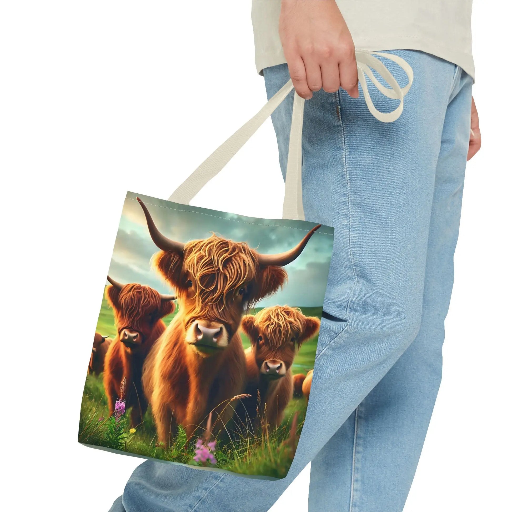 Highland Cow Tote Bag