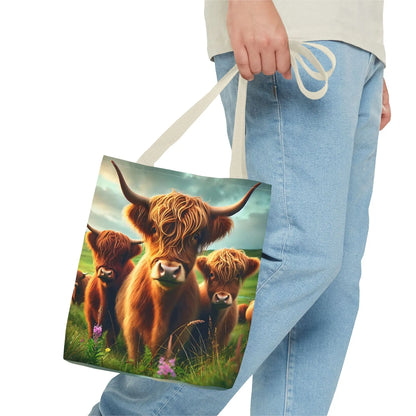 Highland Cow Tote Bag