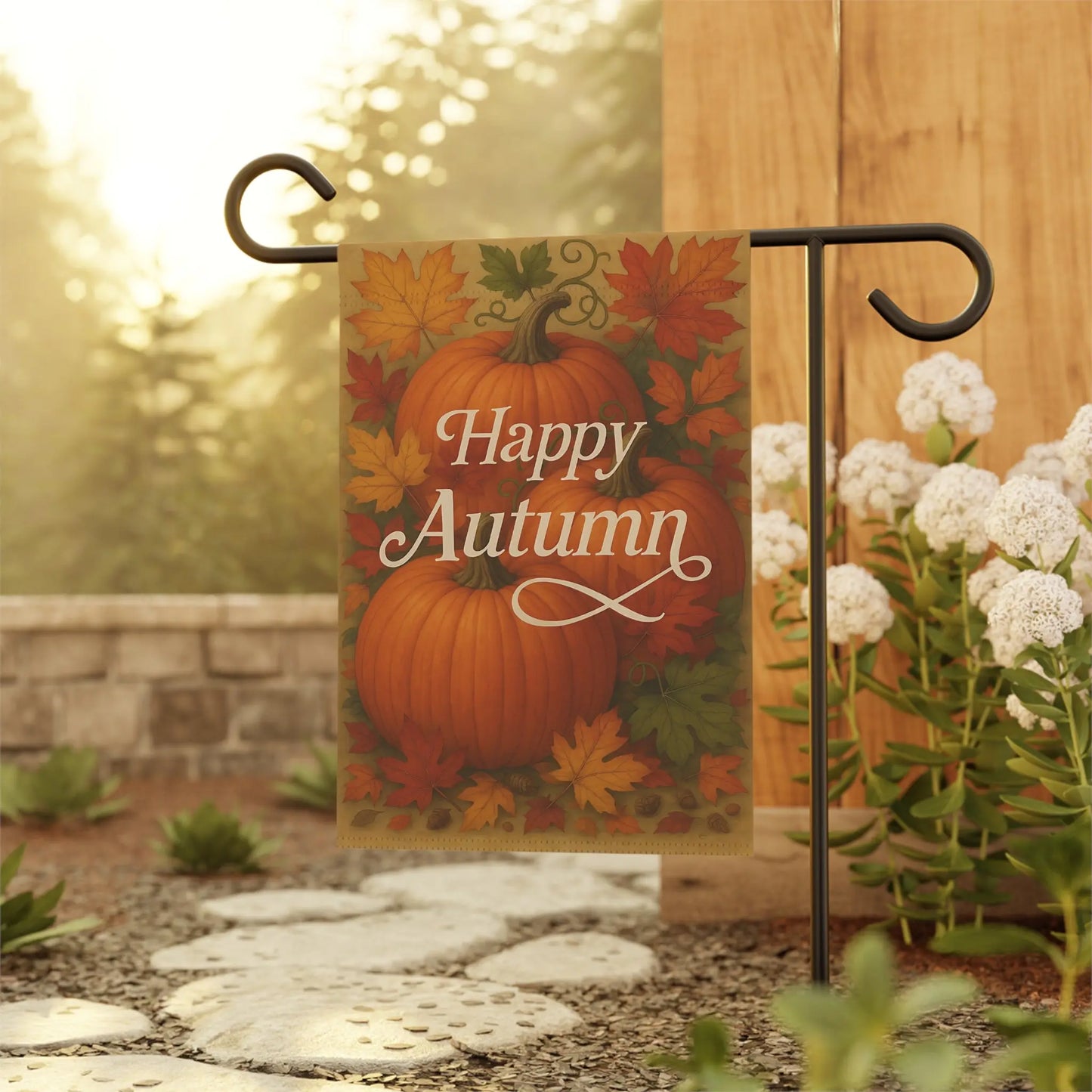 Autumn Fall Garden Banner