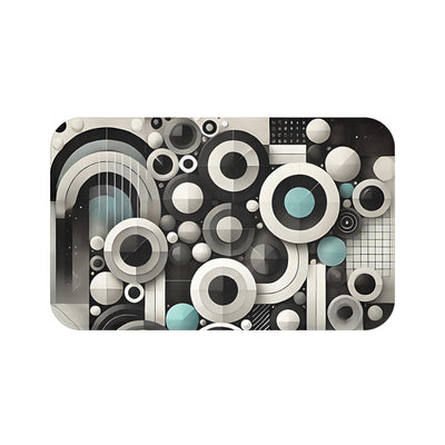 Modern Geometric Bath Mat