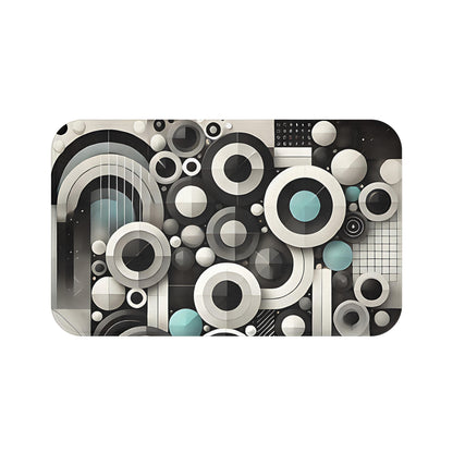 Modern Geometric Bath Mat
