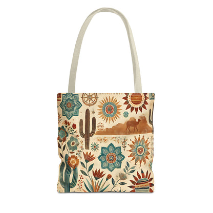 Southwestern Desert Floral Tote Bag
