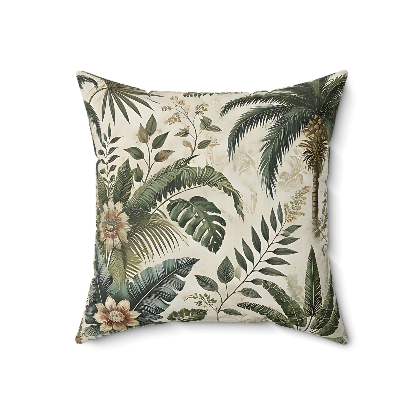 Tropical Leaf Decor Pillow