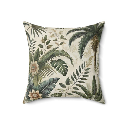Tropical Leaf Decor Pillow