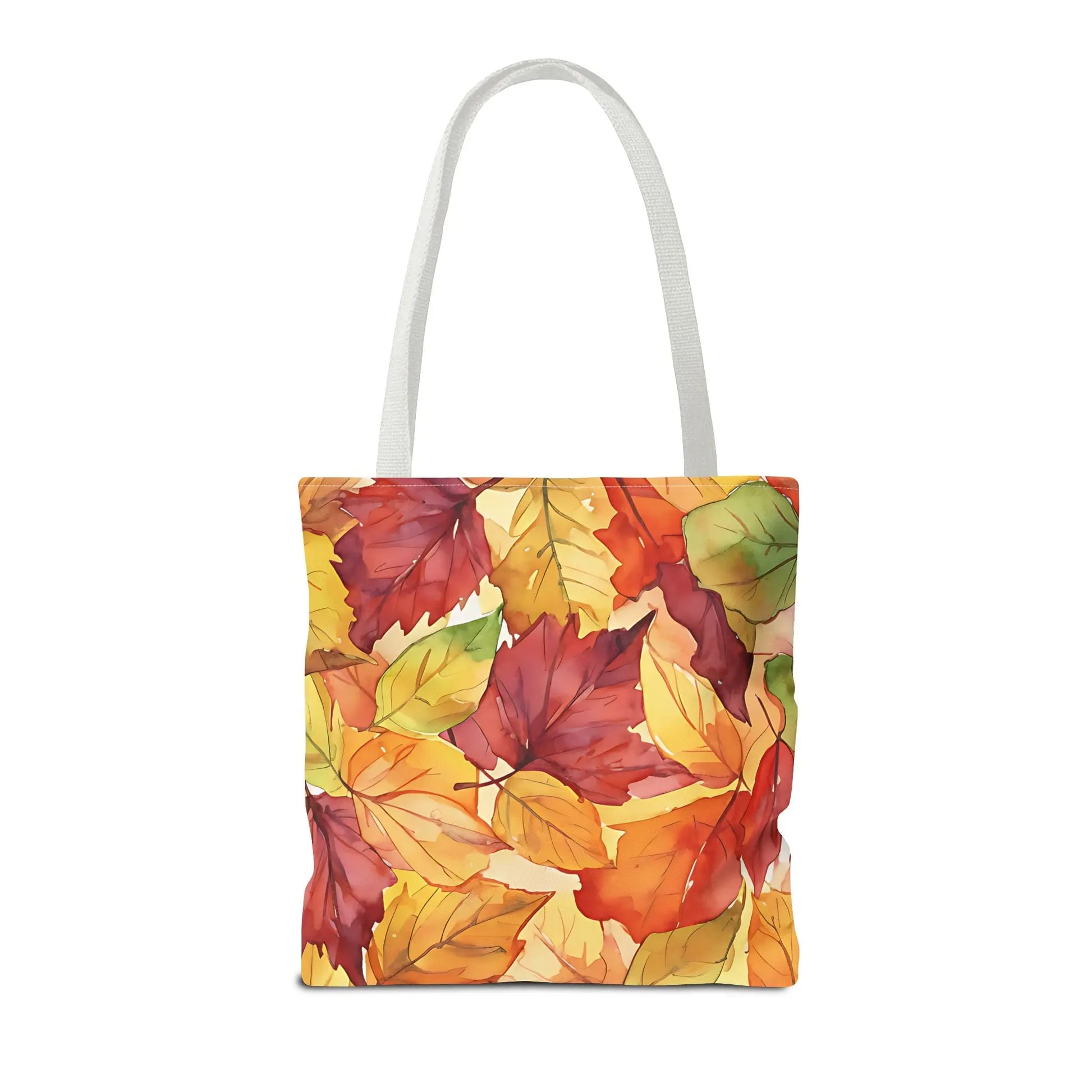 Autumn Watercolor Leaves Tote Bag