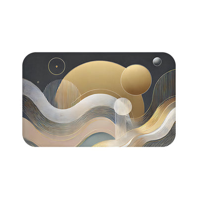Modern Abstract Bath Mat