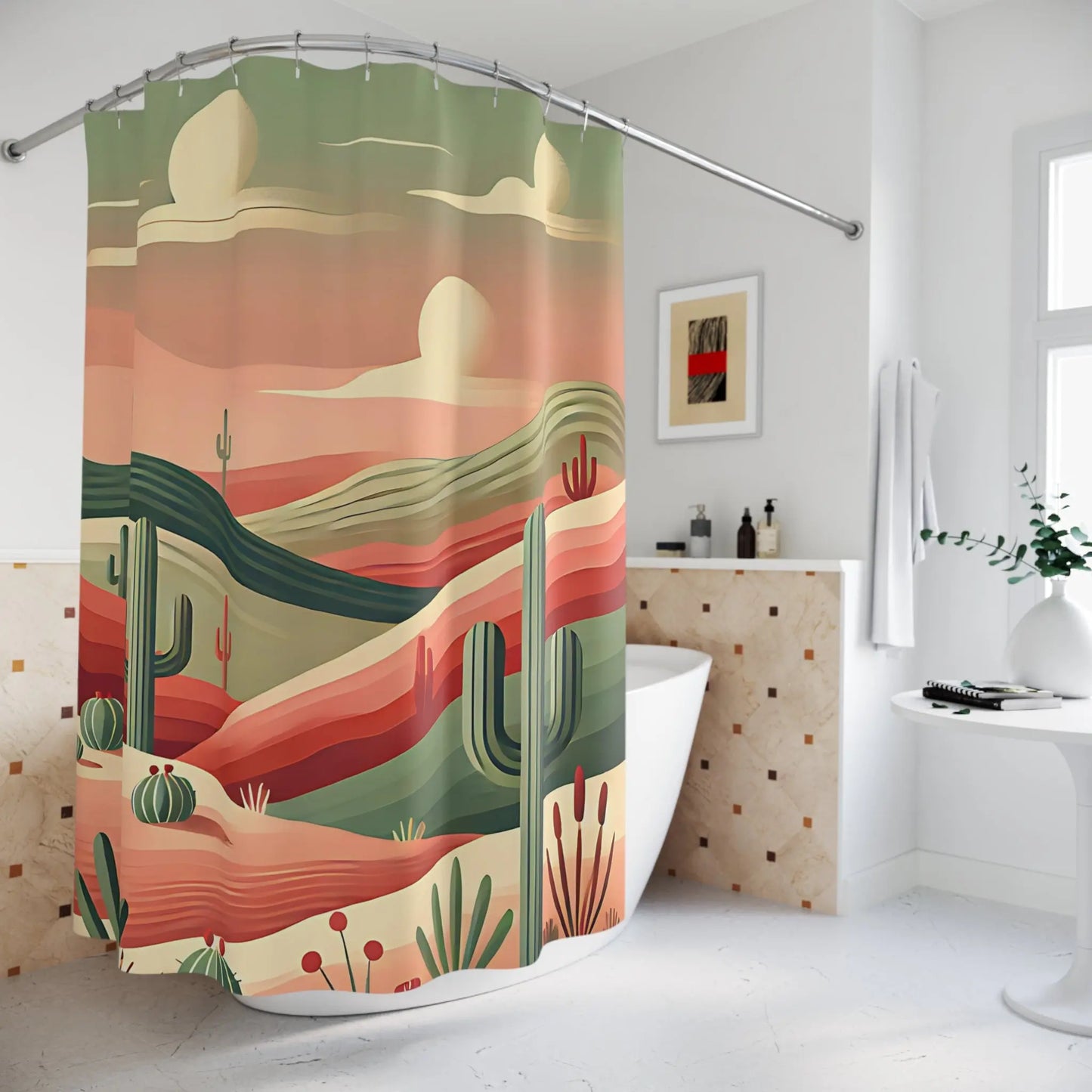 Desert Vibes Shower Curtain