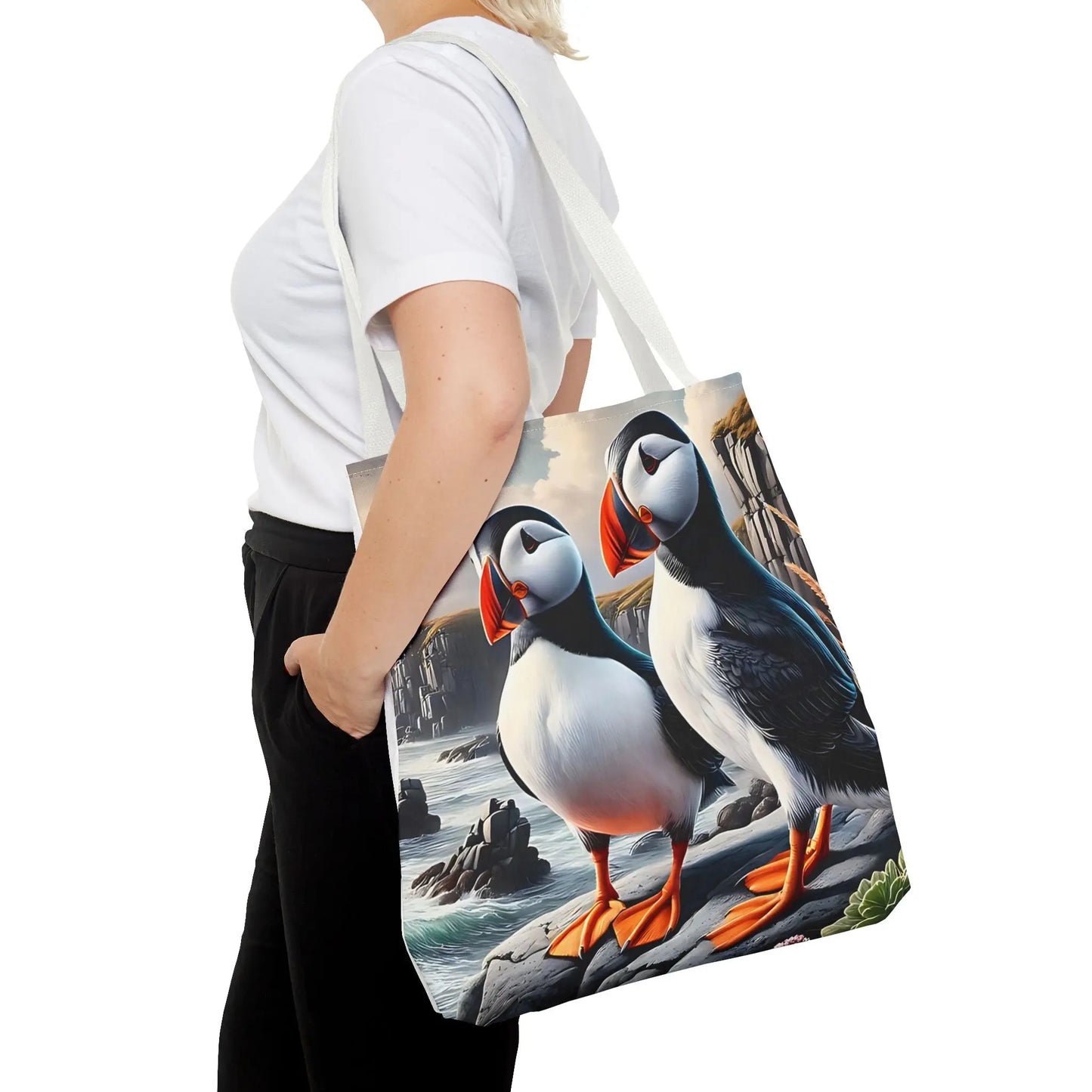 Atlantic Puffin Tote Bag
