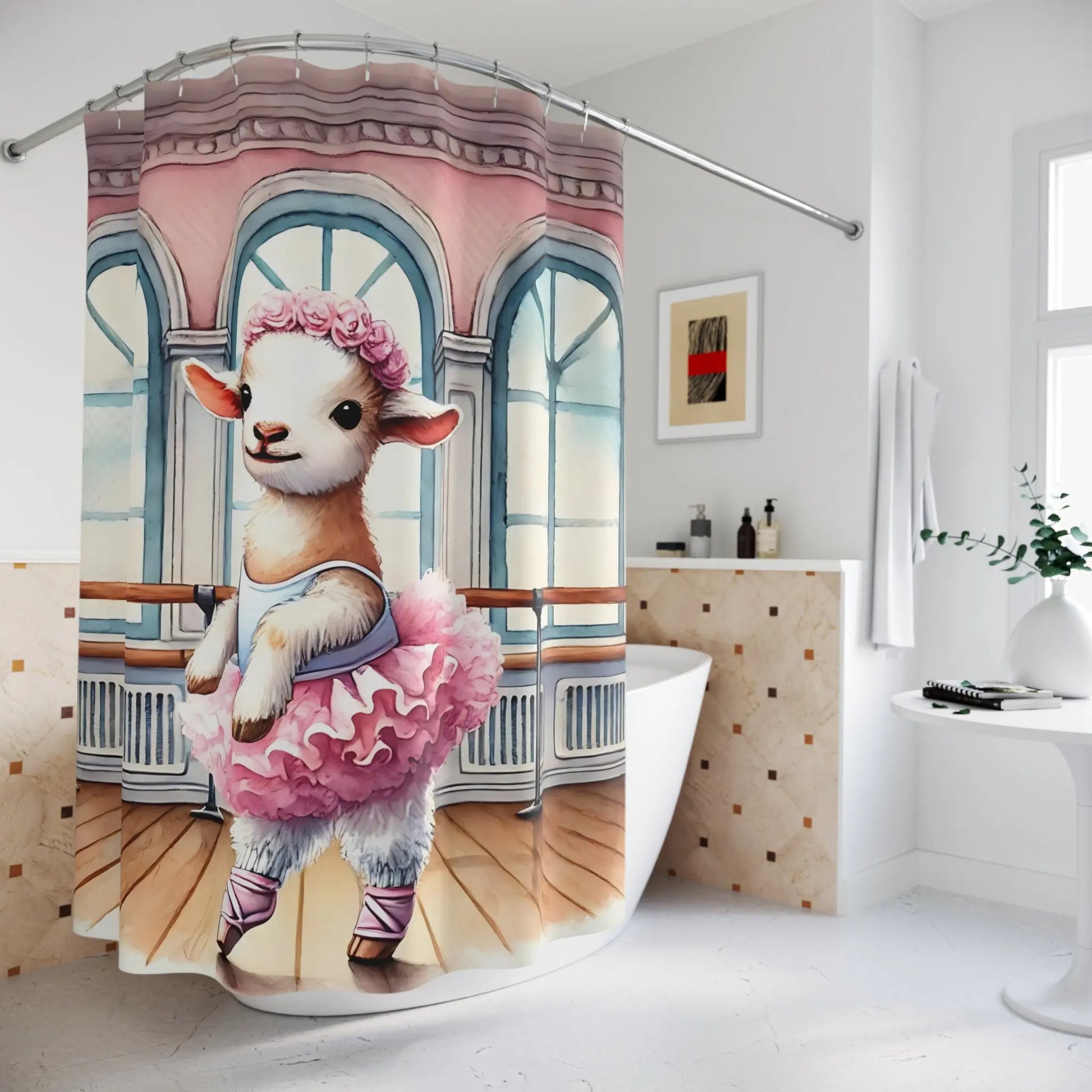 Lamberina Ballerina Shower Curtain