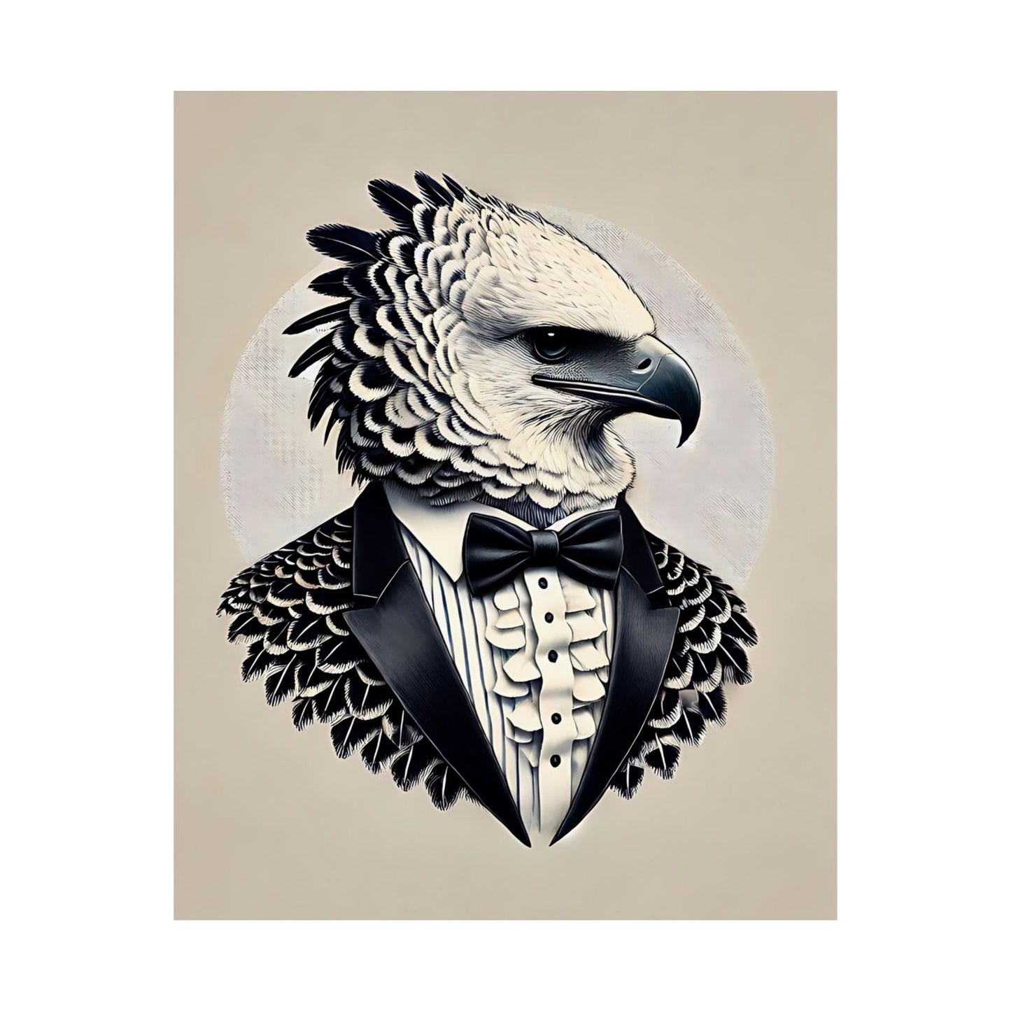 Elegant Harpy Eagle Poster