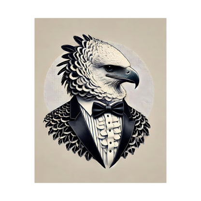 Elegant Harpy Eagle Poster