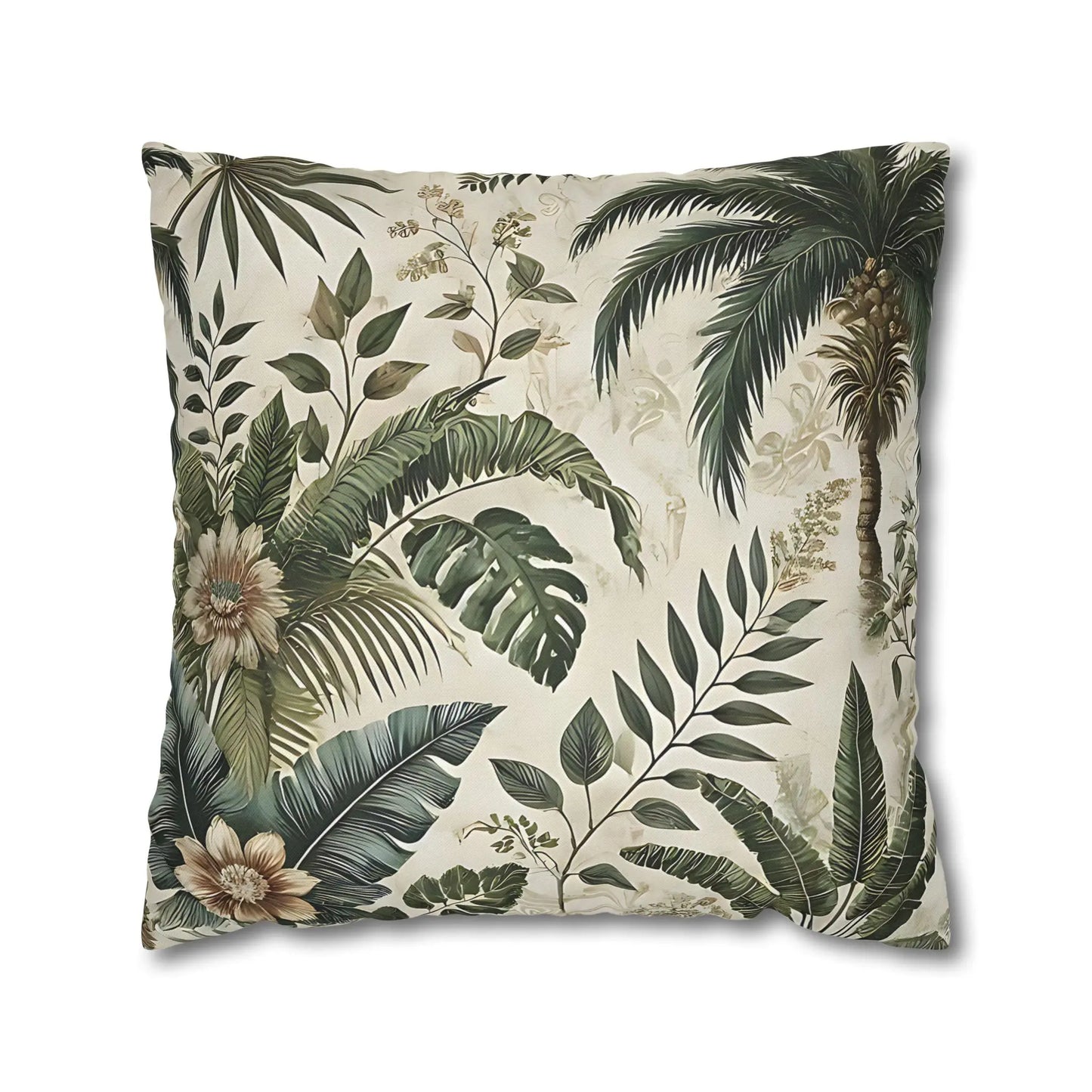 Tropical Floral Pillowcase