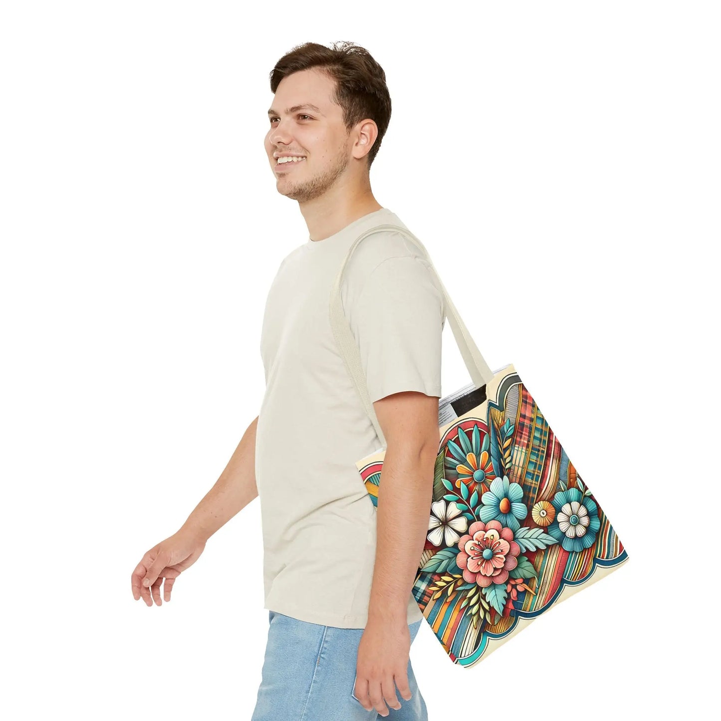 Vintage Style Tote Bag