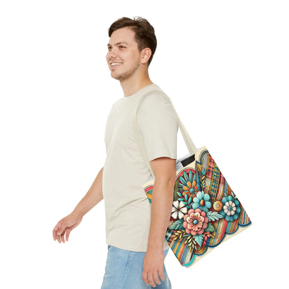 Vintage Style Tote Bag