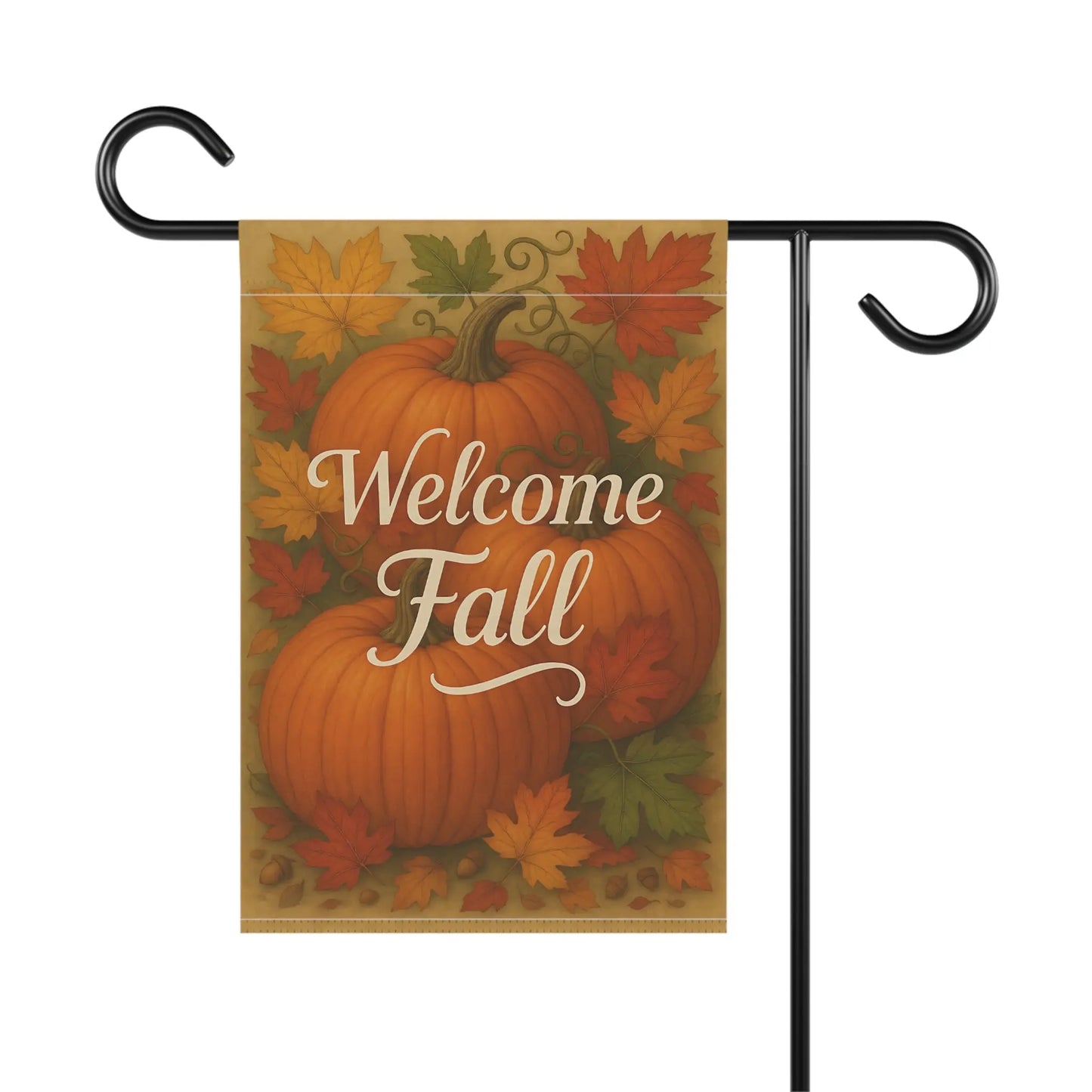 Welcome Fall Outdoor Garden Banner