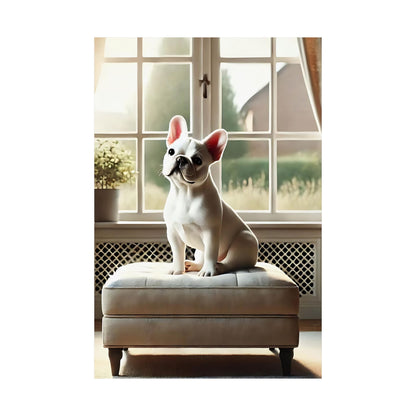 French Bulldog Matte Vertical Poster
