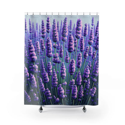 Lavender Garden Shower Curtain