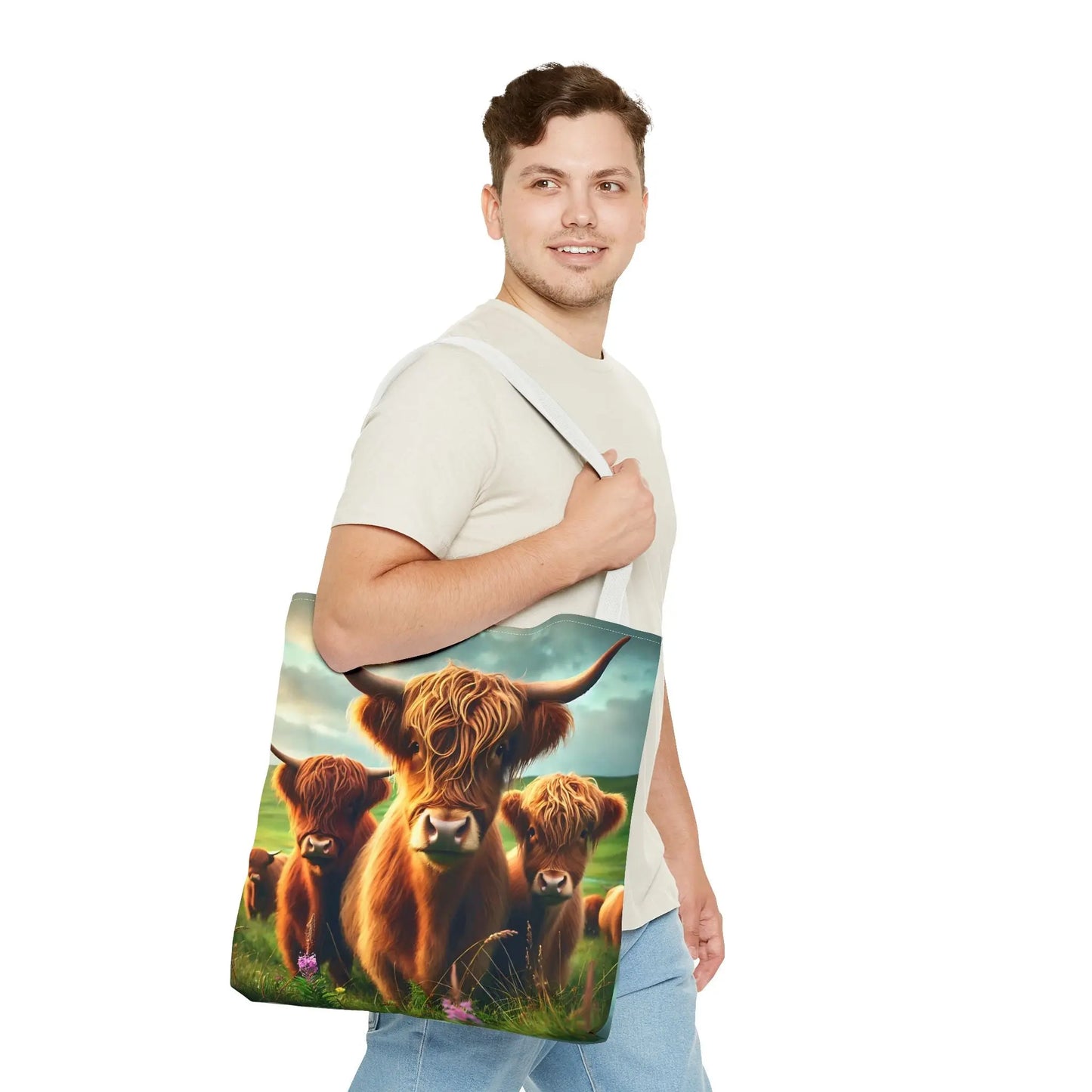 Highland Cow Tote Bag